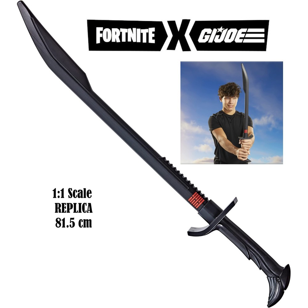 HASBRO FORTNITE X G.I. JOE SNAKE EYES KATANA REPLICA 82CM