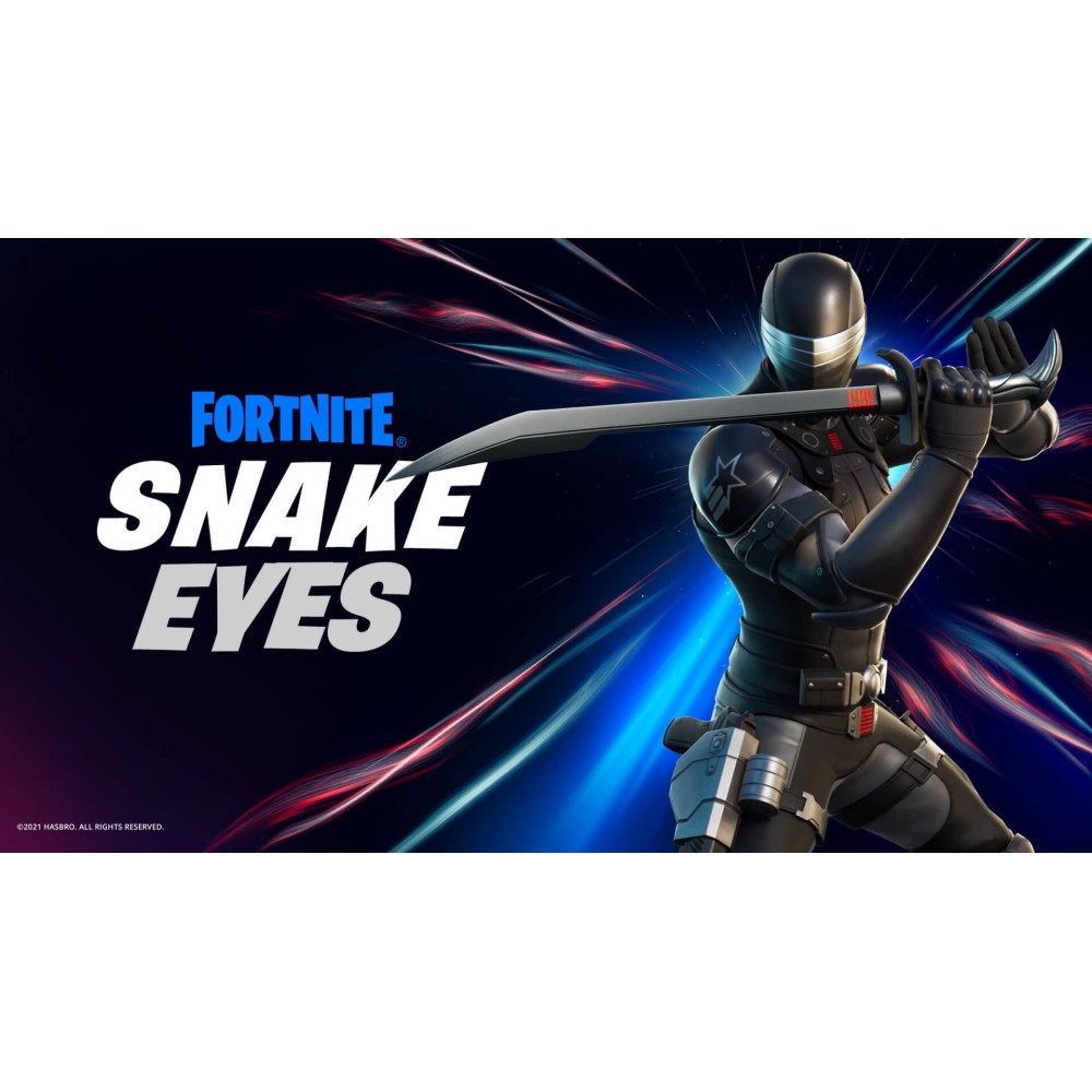 HASBRO FORTNITE X G.I. JOE SNAKE EYES KATANA REPLICA 82CM