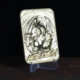 YU-GI-OH! LIMITED EDITION BABY DRAGON 24 KARAT GOLD PLATED CARTA IN METALLO PLACCATA ORO FANATTIK