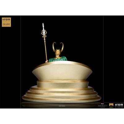 THE INFINITY SAGA LOKI BDS ART SCALE DELUXE 1/10 STATUA FIGURE IRON STUDIOS