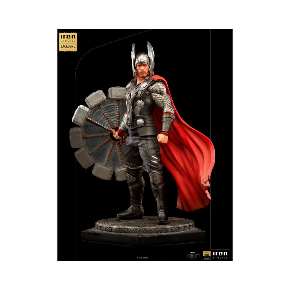 IRON STUDIOS MARVEL CINEMATIC UNIVERSE 10TH ANNIVERSARY THOR BDS ART SCALE DELUXE 1/10 STATUE FIGURE