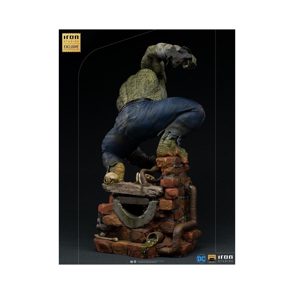 IRON STUDIOS DC COMICS KILLER CROC BDS ART SCALE DELUXE 1/10 STATUE FIGURE