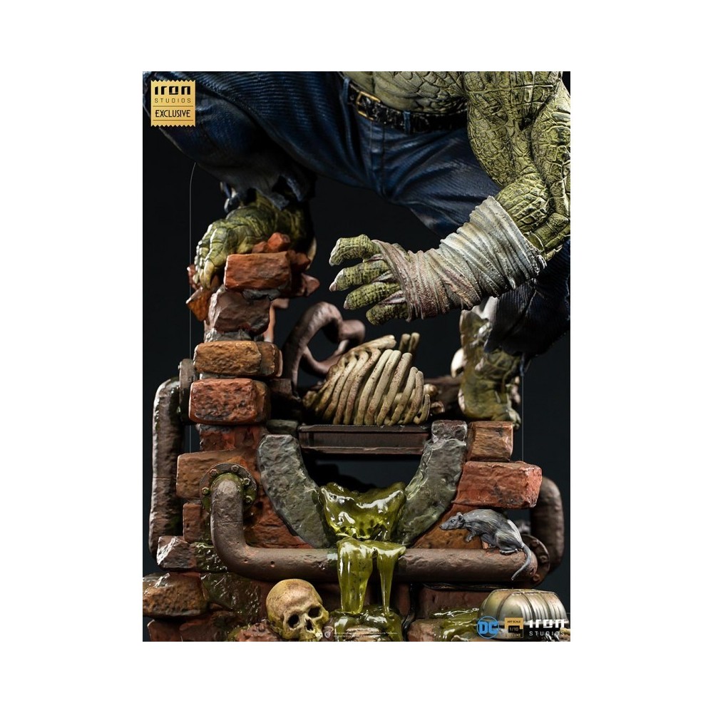 DC COMICS KILLER CROC BDS ART SCALE DELUXE 1/10 STATUA FIGURE IRON STUDIOS