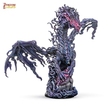 DUNGEONS AND LASERS GHOST DRAGON XL MINIATURE FIGURE ARCHON STUDIO