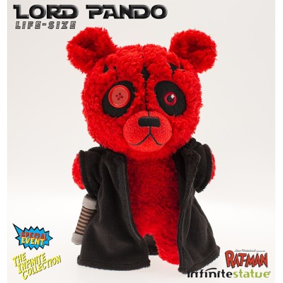 RAT-MAN COLLECTION LORD PANDO LIFE SIZE 30 CM PLUSH PELUCHES FIGURE LEO ORTOLANI INFINITE STATUE