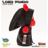 RAT-MAN COLLECTION LORD PANDO LIFE SIZE 30 CM PLUSH PELUCHES FIGURE LEO ORTOLANI INFINITE STATUE