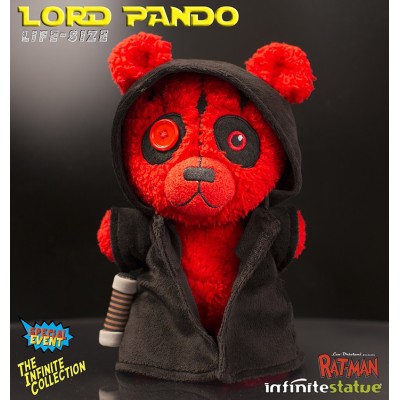 RAT-MAN COLLECTION LORD PANDO LIFE SIZE 30 CM PLUSH PELUCHES FIGURE LEO ORTOLANI INFINITE STATUE