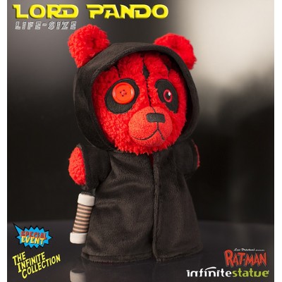 RAT-MAN COLLECTION LORD PANDO LIFE SIZE 30 CM PLUSH PELUCHES FIGURE LEO ORTOLANI INFINITE STATUE
