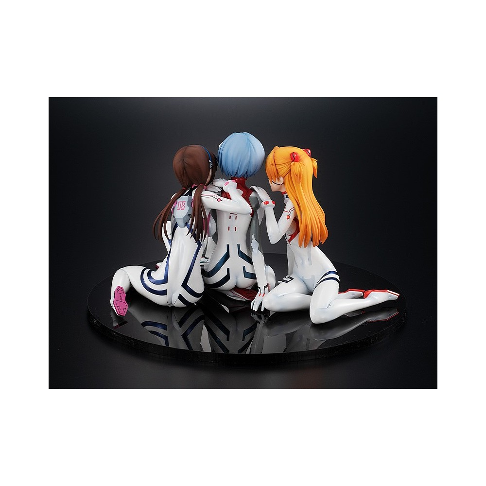 EVANGELION 3.0+1.0 ASUKA REI AND MARI STATUA FIGURE KADOKAWA