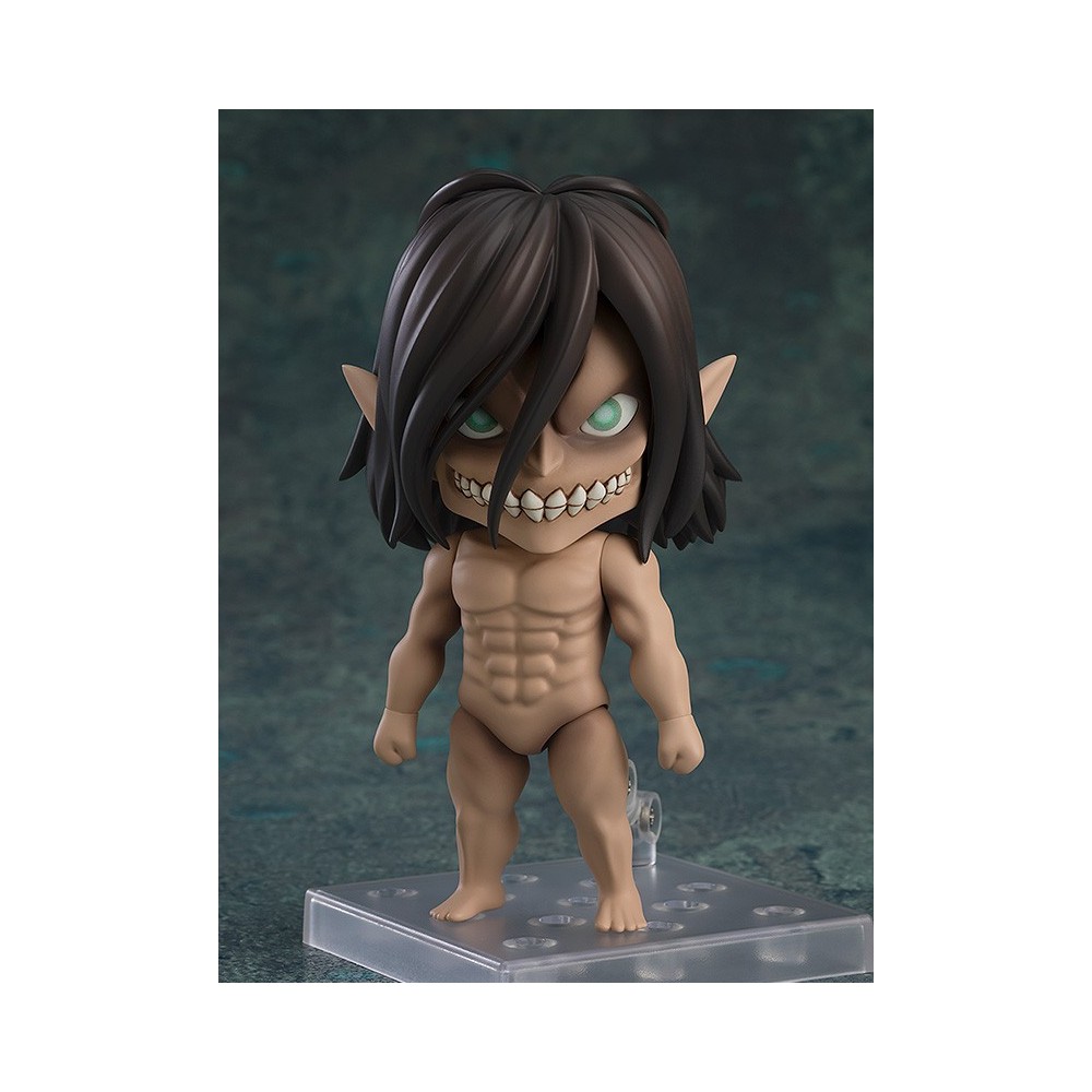 GOOD SMILE COMPANY ATTACK ON TITAN EREN YEAGER ATTACK TITAN VER. NENDOROID ACTION FIGURE