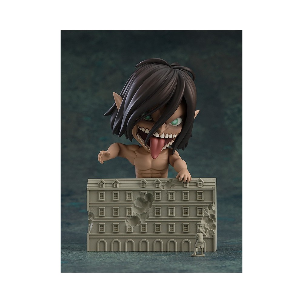 GOOD SMILE COMPANY ATTACK ON TITAN EREN YEAGER ATTACK TITAN VER. NENDOROID ACTION FIGURE