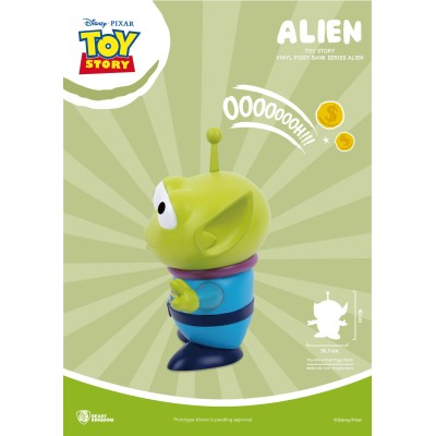 BEAST KINGDOM TOY STORY LARGE VINYL PIGGY BANK ALIEN STATUE FIGURE