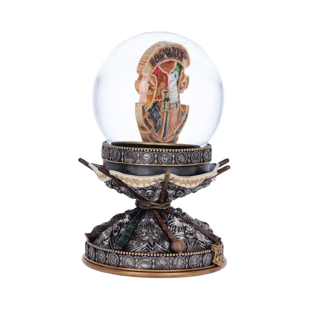 HARRY POTTER HOGWARTS SNOW GLOBE 18 CM FIGURE PALLA DI NEVE NEMESIS NOW