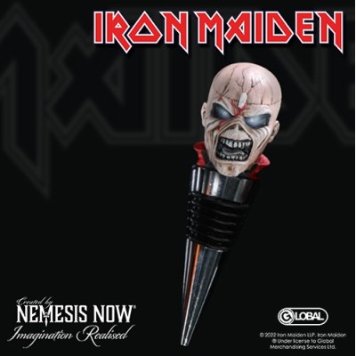 NEMESIS NOW IRON MAIDEN EDDIE THE TROOPER BOTTLE STOPPER
