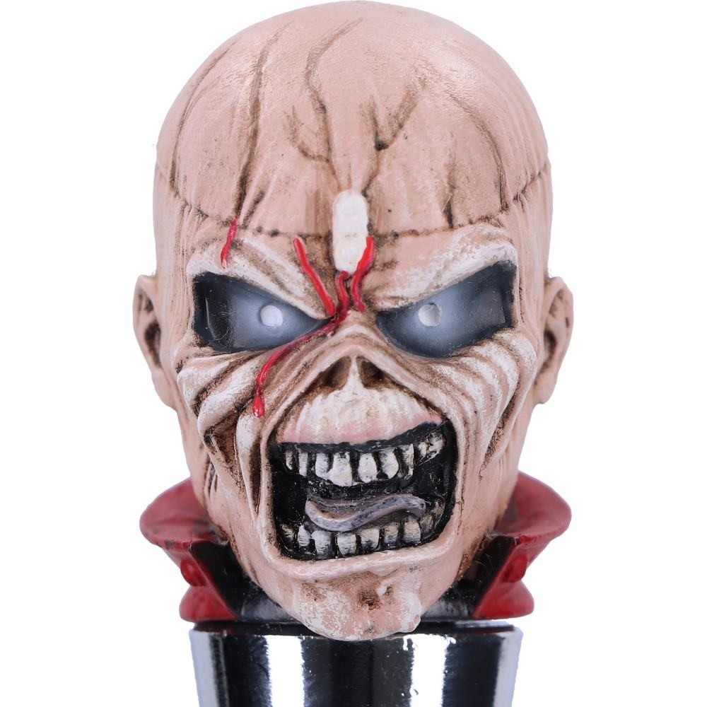 IRON MAIDEN EDDIE THE TROOPER BOTTLE STOPPER TAPPO PER BOTTIGLIE NEMESIS NOW
