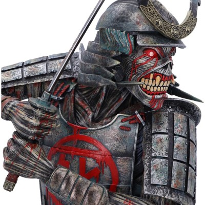IRON MAIDEN SENJUTSU EDDIE BUST BOX FIGURE NEMESIS NOW