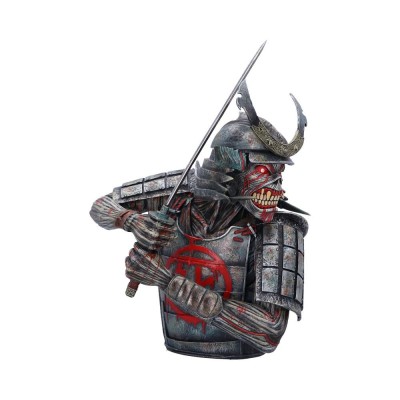 IRON MAIDEN SENJUTSU EDDIE BUST BOX FIGURE NEMESIS NOW