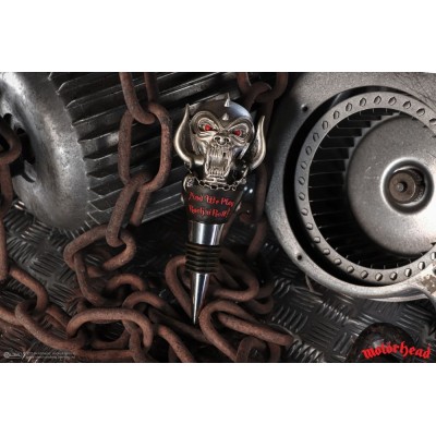 NEMESIS NOW MOTORHEAD WARPIG BOTTLE STOPPER