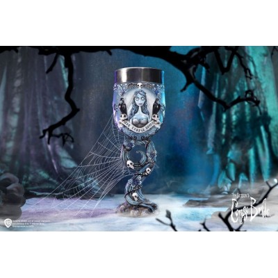 LA SPOSA CADAVERE EMILY GOBLET RESINA CALICE NEMESIS NOW