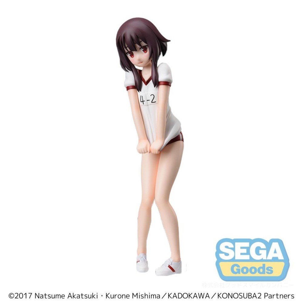 SEGA GOODS KONOSUBA MEGUMIN GYM CLOTHES SPM STATUE FIGURE