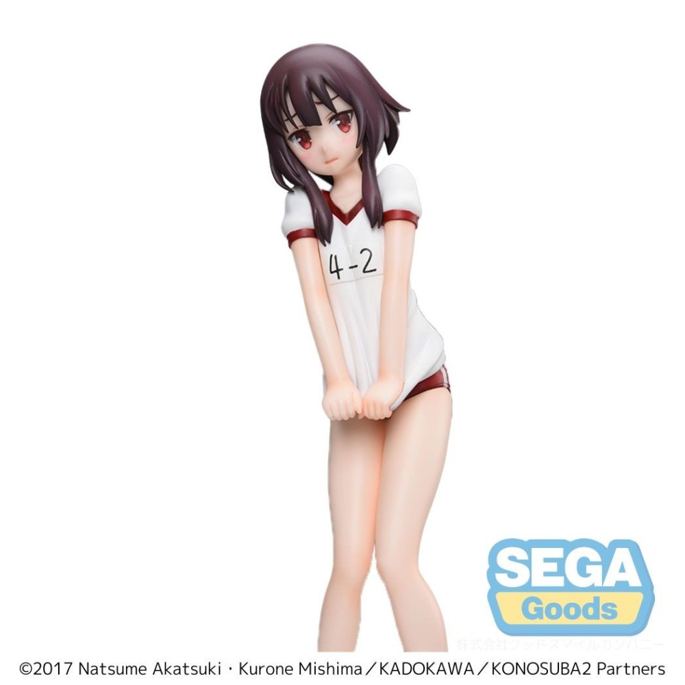 SEGA GOODS KONOSUBA MEGUMIN GYM CLOTHES SPM STATUE FIGURE
