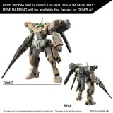 HIGH GRADE HG THE WITCH FROM MERCURY DEMI BARDING 1/144 MODEL KIT ACTION FIGURE BANDAI