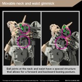 HIGH GRADE HG THE WITCH FROM MERCURY DEMI BARDING 1/144 MODEL KIT ACTION FIGURE BANDAI