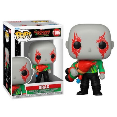 FUNKO FUNKO POP! GUARDIANS OF THE GALAXY HOLIDAY SPECIAL DRAX BOBBLE HEAD KNOCKER