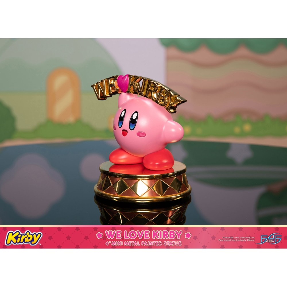 KIRBY WE LOVE KIRBY METAL STATUA FIGURE FIRST4FIGURES