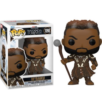 FUNKO FUNKO POP! BLACK PANTHER WAKANDA FOREVER M'BAKU BOBBLE HEAD KNOCKER FIGURE