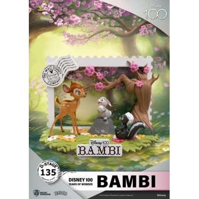 D-STAGE DISNEY 100 YEARS BAMBI STATUA FIGURE DIORAMA BEAST KINGDOM