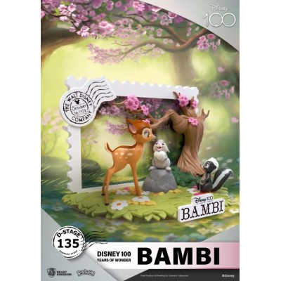 BEAST KINGDOM D-STAGE DISNEY 100 YEARS BAMBI STATUE FIGURE DIORAMA