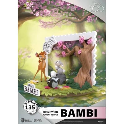 D-STAGE DISNEY 100 YEARS BAMBI STATUA FIGURE DIORAMA BEAST KINGDOM