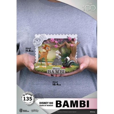 BEAST KINGDOM D-STAGE DISNEY 100 YEARS BAMBI STATUE FIGURE DIORAMA