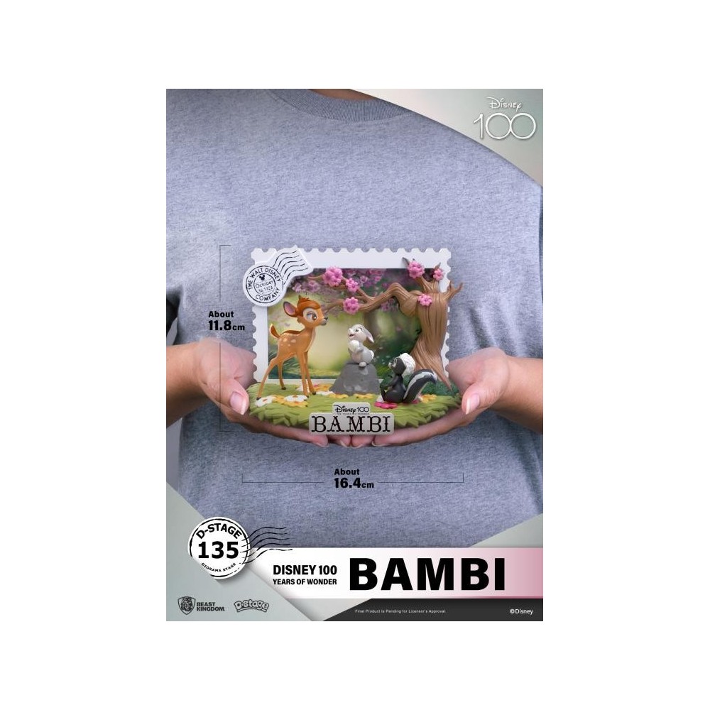 D-STAGE DISNEY 100 YEARS BAMBI STATUA FIGURE DIORAMA BEAST KINGDOM