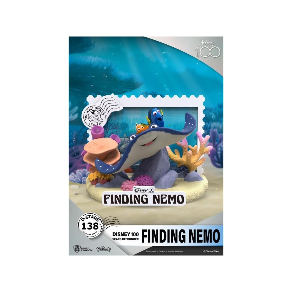 BEAST KINGDOM D-STAGE DISNEY 100 YEARS FINDING NEMO STATUE FIGURE DIORAMA