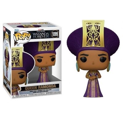 FUNKO FUNKO POP! BLACK PANTHER WAKANDA FOREVER QUEEN RAMONDA BOBBLE HEAD KNOCKER FIGURE