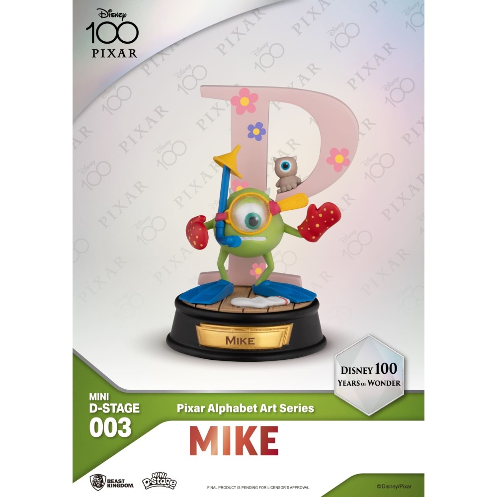 BEAST KINGDOM DISNEY 100 YEARS OF WONDER PIXAR ALPHABET MINI D-STAGE FIGURES