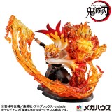 MEGAHOUSE DEMON SLAYER KYOJURO RENGOKU FLAME BREATH GEM STATUE FIGURE