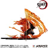 MEGAHOUSE DEMON SLAYER KYOJURO RENGOKU FLAME BREATH GEM STATUE FIGURE