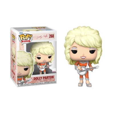 FUNKO POP! DOLLY PARTON BOBBLE HEAD KNOCKER FIGURE FUNKO