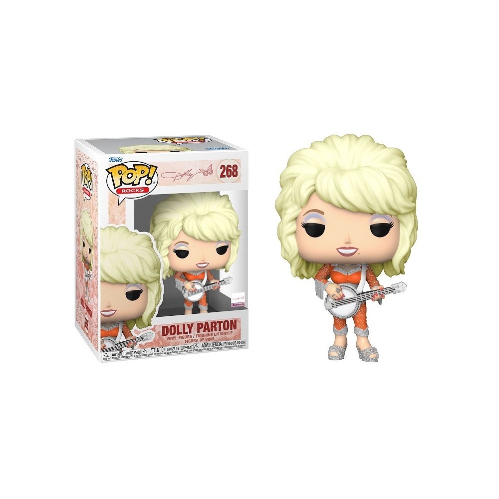 FUNKO POP! DOLLY PARTON BOBBLE HEAD KNOCKER FIGURE FUNKO