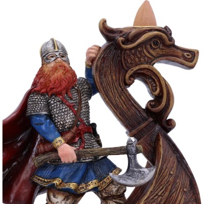 NEMESIS NOW MAGNUS VIKING INCENSE BURNER 16CM FIGURE