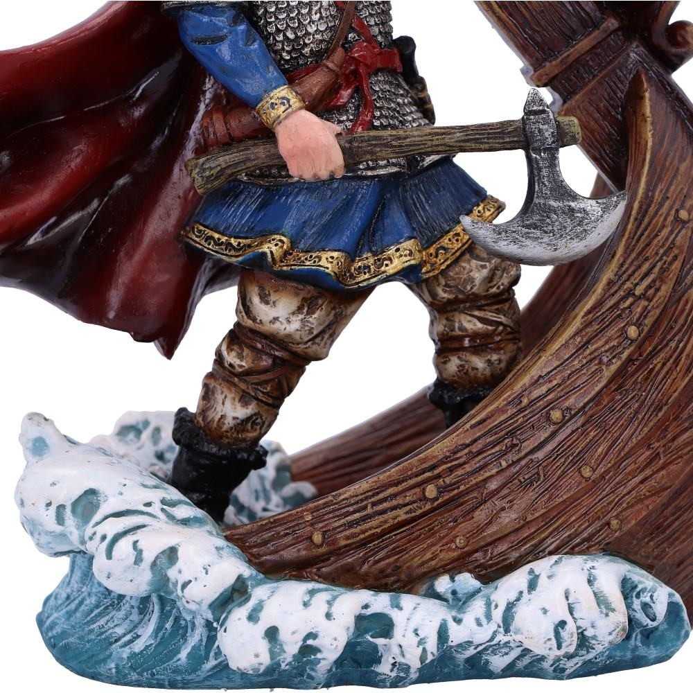 MAGNUS VIKING BRUCIAINCENSO INCENSE BURNER 16CM FIGURE NEMESIS NOW