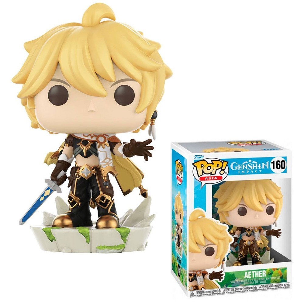 FUNKO FUNKO POP! GENSHIN IMPACT AETHER BOBBLE HEAD FIGURE