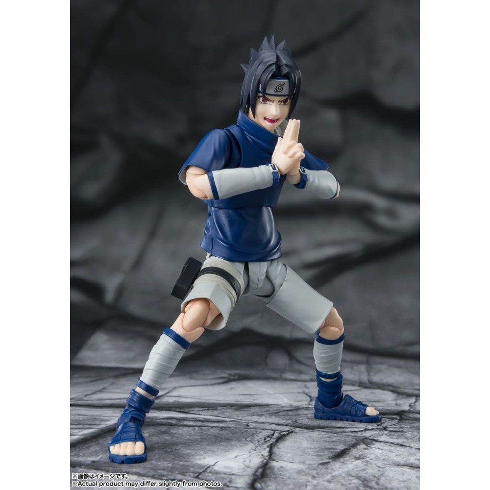 BANDAI SASUKE UCHIHA NINJA PRODIGY S.H. FIGUARTS ACTION FIGURE