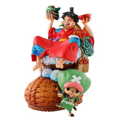 PETITRAMA DX ONE PIECE LOGBOX REBIRTH 01 FIGURE MEGAHOUSE