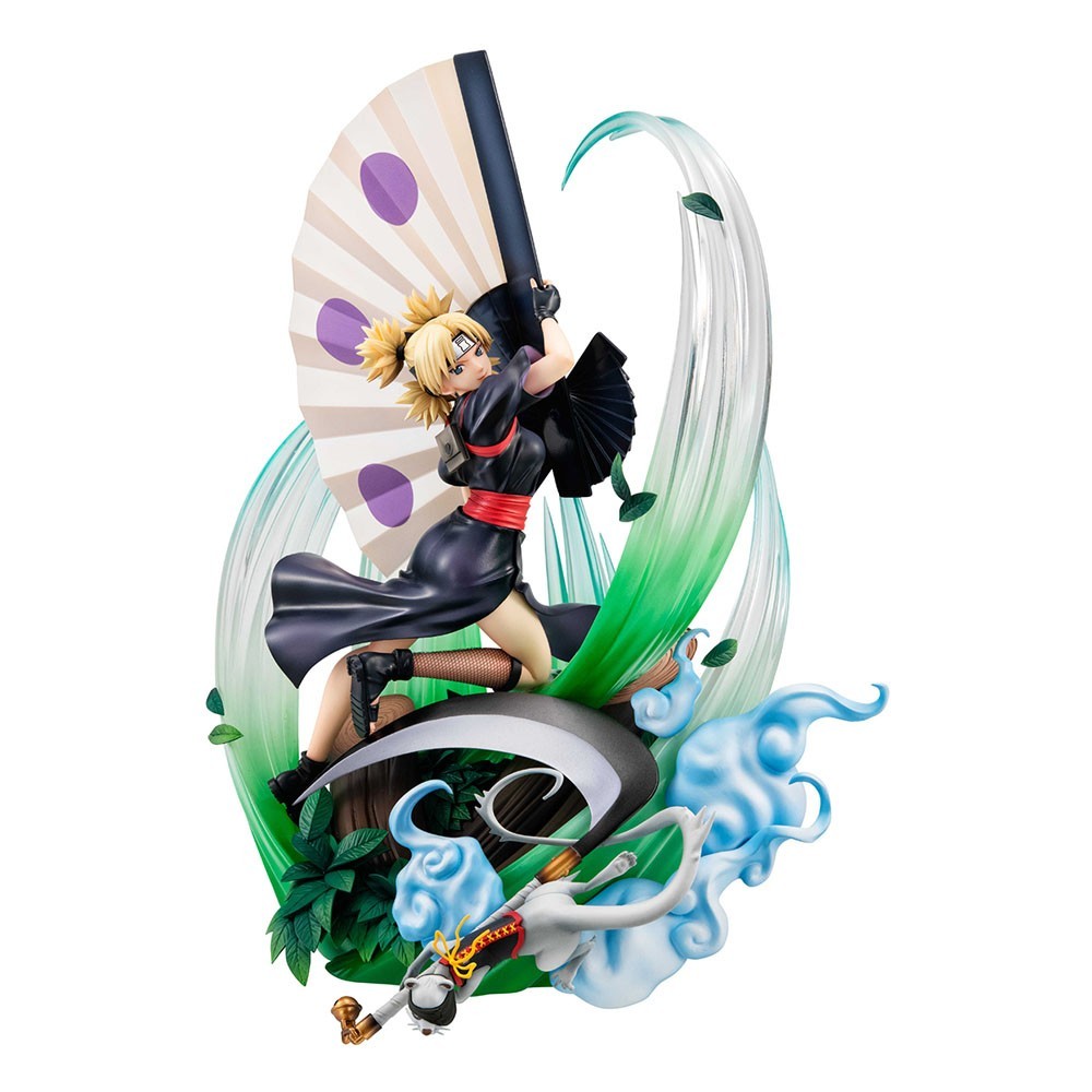 NARUTO SHIPPUDEN GALS SERIES TEMARI STATUA FIGURE MEGAHOUSE