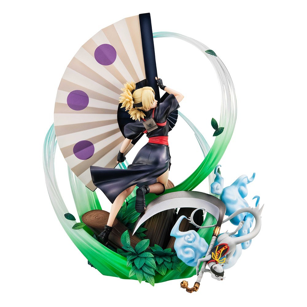 NARUTO SHIPPUDEN GALS SERIES TEMARI STATUA FIGURE MEGAHOUSE