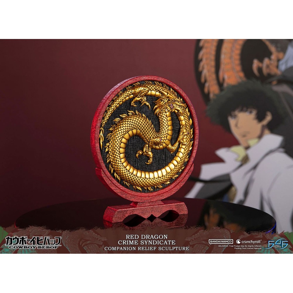 COWBOY BEBOP RED DRAGON CRIME SYNDICATE LOGO STATUA FIGURE FIRST4FIGURES